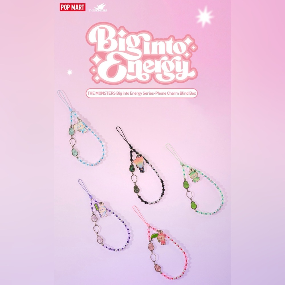 Pop Mart Big Into Energy Phone Charm